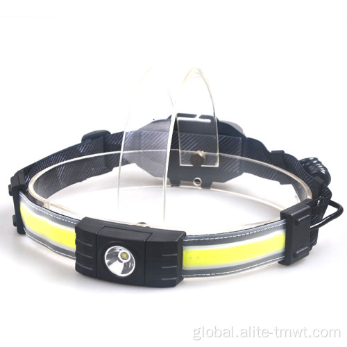 Usb Head Torch USB Type C Rechargeable COB XPG Flood Lights Headlamp 230 Wide Beam 500 Lumens Emergency Head Light For Night Running Manufactory